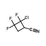 CAS#: 1546-77-6, 2-Chloro-2,3,3-Trifluorocyclobutanecarbonitrile