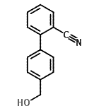 CAS 登录号：154709-19-0， 4'-(羟基甲基)-2-联苯甲腈