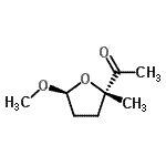 CAS#: 154783-51-4, 1-[(2S,5S)-5-Methoxy-2-Methyltetrahydro-2-Furanyl]Ethanone