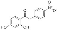 CAS 登录号：15485-63-9， 1-(2,4-二羟基-苯基)-2-(4-硝基-苯基)-乙酮