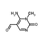 CAS#: 154867-32-0, 6-Amino-1-Methyl-2-Oxo-1,2-Dihydro-5-Pyrimidinecarbaldehyde
