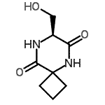 CAS#: 154878-42-9, (7S)-7-(Hydroxymethyl)-5,8-Diazaspiro[3.5]Nonane-6,9-Dione