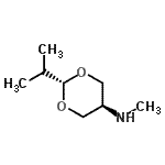 CAS#: 154917-39-2, trans-2-Isopropyl-N-Methyl-1,3-Dioxan-5-Amine