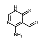 CAS#: 155087-62-0, 4-Amino-6-Thioxo-1,6-Dihydro-5-Pyrimidinecarbaldehyde