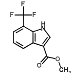 CAS#: 155134-38-6, Methyl 7-(Trifluoromethyl)-1H-Indole-3-Carboxylate