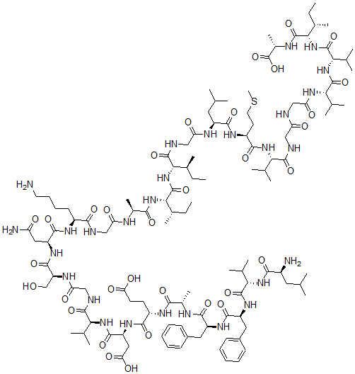 CAS#: 155178-13-5, beta-Amyloid peptide 17-42
