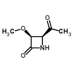 CAS#: 155197-97-0, (3S,4S)-4-Acetyl-3-Methoxy-2-Azetidinone