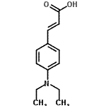 CAS#: 1552-97-2, (2E)-3-[4-(Diethylamino)Phenyl]Acrylic Acid