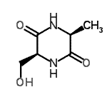 CAS#: 155225-26-6, (3S,6S)-3-(Hydroxymethyl)-6-Methyl-2,5-Piperazinedione