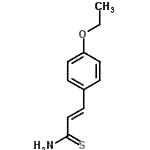 CAS 登录号：155265-07-9， (2E)-3-(4-乙氧基苯基)-2-丙烯硫代酰胺