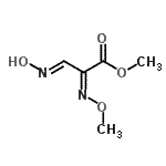 CAS 登录号：155299-39-1， 甲基(2Z,3E)-3-(羟基亚胺)-2-(甲氧基亚胺)丙酸酯