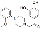 CAS#: 15532-98-6, 1-(3,4-Dihydroxyphenyl)-2-[4-(2-Methoxyphenyl)Piperazin-1-Yl]Ethan-1-One