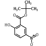 CAS#: 155388-63-9, 2-Methyl-2-Propanyl 2-Hydroxy-5-Nitrobenzoate