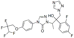CAS#: 155432-64-7, 2-[(2R,3R)-3-(2,4-Difluorophenyl)-3-Hydroxy-4-(1,2,4-Triazol-1-Yl)Butan-2-Yl]-4-[4-(2,2,3,3-Tetrafluoropropoxy)Phenyl]-1,2,4-Triazol-3-One