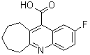 CAS#: 1555-11-9, 2-Fluoro-7,8,9,10-Tetrahydro-6H-Cyclohepta[b]Quinoline-11-Carboxylic Acid