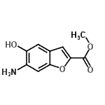 CAS 登录号：155587-71-6， 甲基6-氨基-5-羟基-1-苯并呋喃-2-羧酸酯