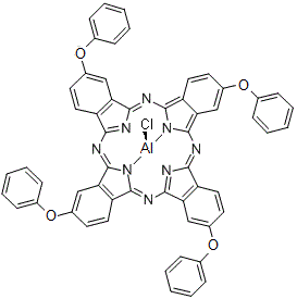 CAS 登录号：155613-94-8， 氯[1,8,15,22-四苯氧基-29H,31H-酞菁根(2-)-kappa<sup>2</sup>N<sup>29</sup>,N<sup>31</sup>]铝