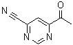 CAS#: 155806-83-0, 6-Acetyl-4-Pyrimidinecarbonitrile