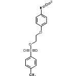 CAS 登录号：155863-33-5， 2-(4-异硫氰酸基苯氧基)乙基4-甲基苯磺酸酯