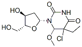 CAS#: 155892-41-4, (5R,6R)-5-Chloro-5-Ethyl-1-[(2R,4S,5R)-4-Hydroxy-5-(Hydroxymethyl)Oxolan-2-Yl]-6-Methoxy-1,3-Diazinane-2,4-Dione
