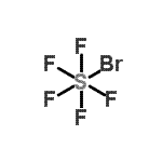 CAS#: 15607-89-3, Bromo(Pentafluoro)-lambda<Sup>6</Sup>-Sulfane