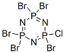 CAS#: 15608-37-4, 2,2,4,4,6,6-Hexahydro-6-chloro-2,2,4,4,6-pentabromo-1,3,5,2,4,6-triazatriphosphorine