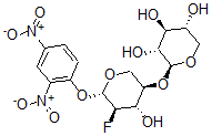 CAS 登录号：156271-23-7， (2S,3R,4S,5R)-2-[(3R,4S,5R,6S)-6-(2,4-二硝基苯氧基)-5-氟-4-羟基四氢吡喃-3-基]氧基四氢吡喃-3,4,5-三醇