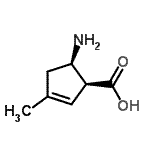 CAS#: 156292-40-9, (1S,5R)-5-Amino-3-Methyl-2-Cyclopentene-1-Carboxylic Acid