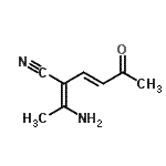 CAS#: 1563-42-4, (2E,3E)-2-(1-Aminoethylidene)-5-Oxo-3-Hexenenitrile