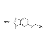 CAS#: 156308-69-9, 5-Ethoxy-1H-Benzimidazole-2-Carbonitrile