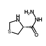 CAS#: 156320-26-2, (4R)-1,3-Thiazolidine-4-Carbohydrazide