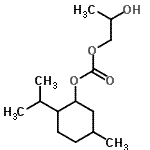CAS#: 156324-82-2, 2-Hydroxypropyl 2-Isopropyl-5-Methylcyclohexyl Carbonate