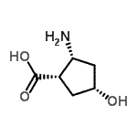 CAS#: 156406-08-5, (1S,2R,4R)-2-Amino-4-Hydroxycyclopentanecarboxylic Acid