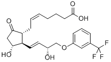 CAS#: 156406-33-6, [1R-[1alpha(Z),2beta(1E,3R*),3alpha]]-7-[3-Hydroxy-2-[3-Hydroxy-4-[3-(Trifluoromethyl)Phenoxy]-1-Butenyl]-5-Oxocyclopentyl]-5-Heptenoic Acid