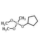 CAS#: 156536-50-4, (Cyclopentyloxy)(Dimethoxy)Methylsilane