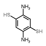 CAS#: 15657-79-1, 2,5-Diamino-1,4-Benzenedithiol