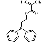 CAS 登录号：15657-91-7， 2-(9H-咔唑-9-基)乙基甲基丙烯酸酯