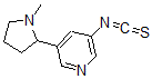 CAS#: 156577-11-6, 3-Isothiocyanato-5-(1-Methylpyrrolidin-2-Yl)Pyridine