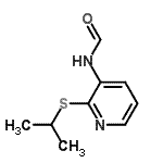 CAS 登录号：156577-69-4， N-[2-(异丙基硫基)-3-吡啶基]甲酰胺