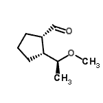 CAS 登录号：156684-24-1， (1S,2R)-2-[(1S)-1-甲氧基乙基]环戊烷甲醛