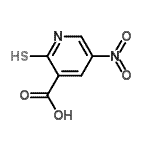 CAS#: 156896-47-8, 5-Nitro-2-Thioxo-1,2-Dihydro-3-Pyridinecarboxylic Acid