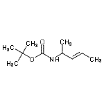 CAS#: 156927-62-7, 2-Methyl-2-Propanyl (3E)-3-Penten-2-Ylcarbamate