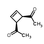 CAS 登录号：156994-27-3， 1,1'-[(1R,2S)-3-环丁烯-1,2-二基]二乙酮