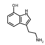 CAS 登录号：15700-23-9， 3-(2-氨基乙基)-1H-吲哚-7-醇