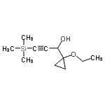 CAS#: 157022-44-1, 1-(1-Ethoxycyclopropyl)-3-(Trimethylsilyl)-2-Propyn-1-Ol
