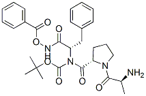 CAS#: 157135-53-0, [[(2S)-1-[[(2S)-1-[(2S)-2-[(2-Methylpropan-2-Yl)Oxycarbonylamino]Propanoyl]Pyrrolidine-2-Carbonyl]Amino]-1-Oxo-3-Phenylpropan-2-Yl]Amino] Benzoate