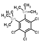 CAS#: 15725-05-0, (3,4,5,6-Tetrachloro-1,2-Phenylene)Bis(Trimethylstannane)