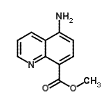 CAS#: 157252-33-0, Methyl 5-Amino-8-Quinolinecarboxylate
