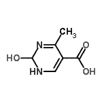 CAS 登录号：157335-91-6， 2-羟基-4-甲基-1,2-二氢-5-嘧啶羧酸