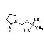 CAS#: 157439-39-9, 1-{[(Trimethylsilyl)Oxy]Methyl}-2-Pyrrolidinethione